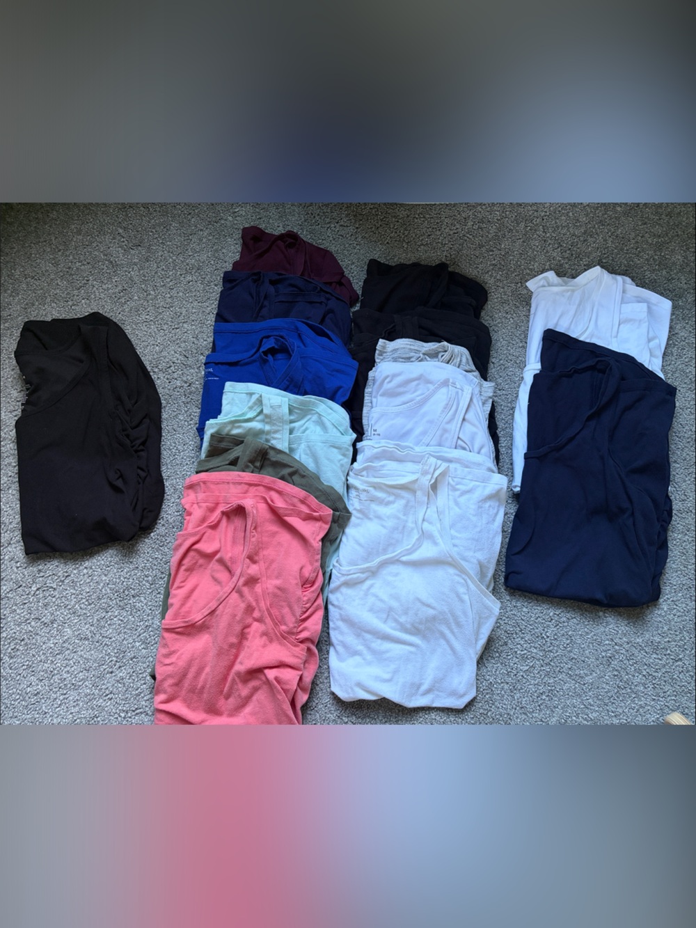 Maternity tank top bundle